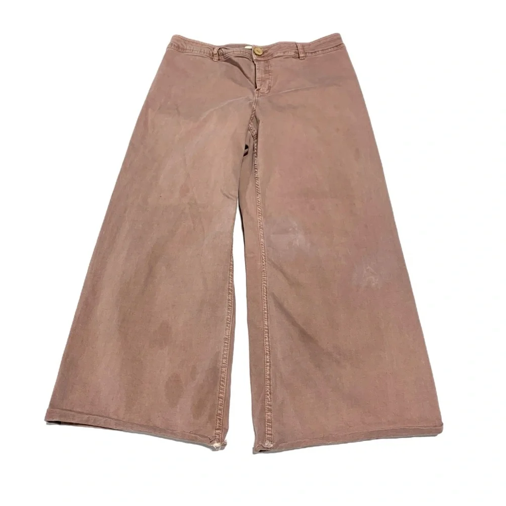 Charlie B - Mauve‎ Wide leg Barrel Pant Women's Jeans Jeggings